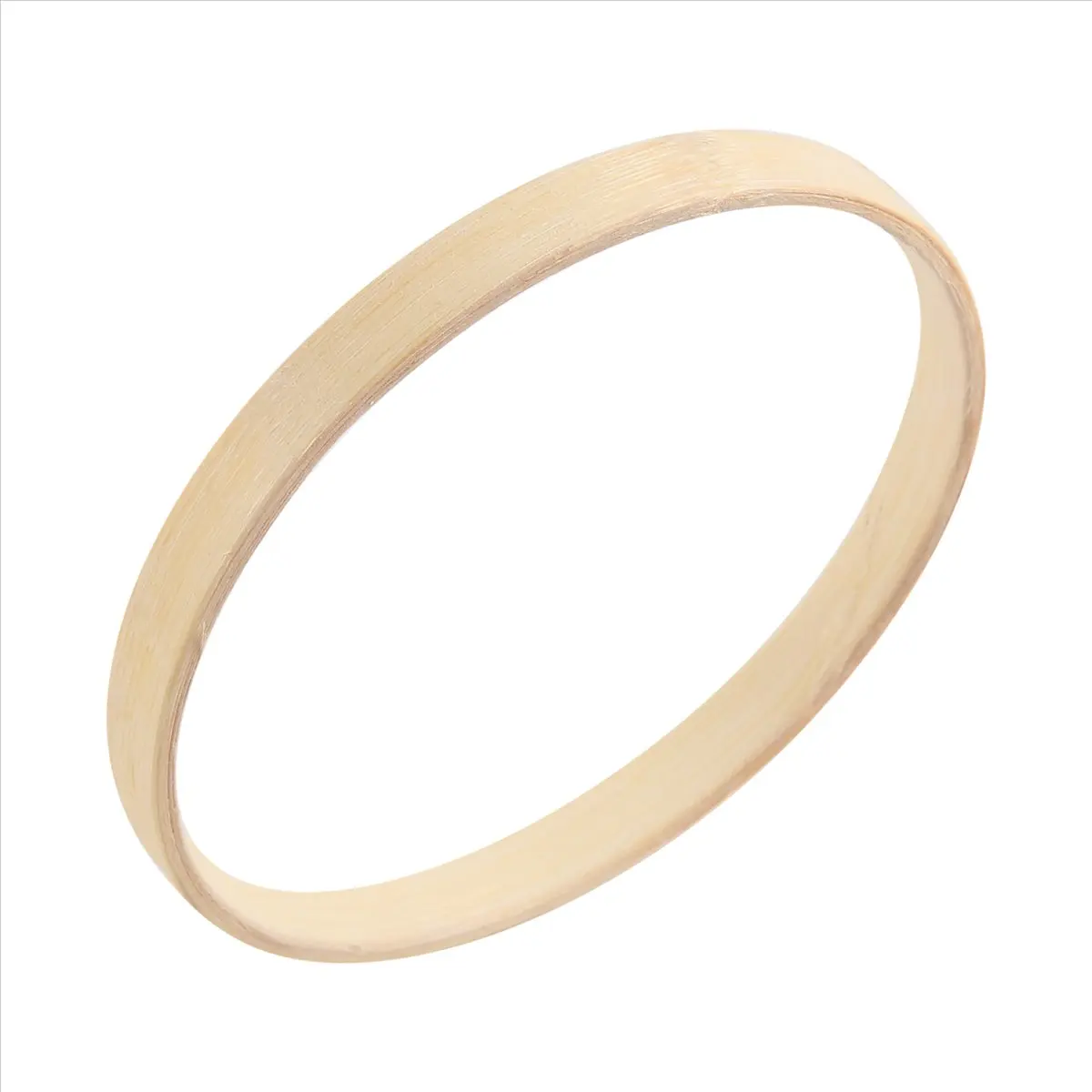 HITL Dream Bamboo Rings,Wooden Circle Round Catcher DIY Hoop for Flower Wreath House Garden Plant Decor Hanging Basket 10Cm