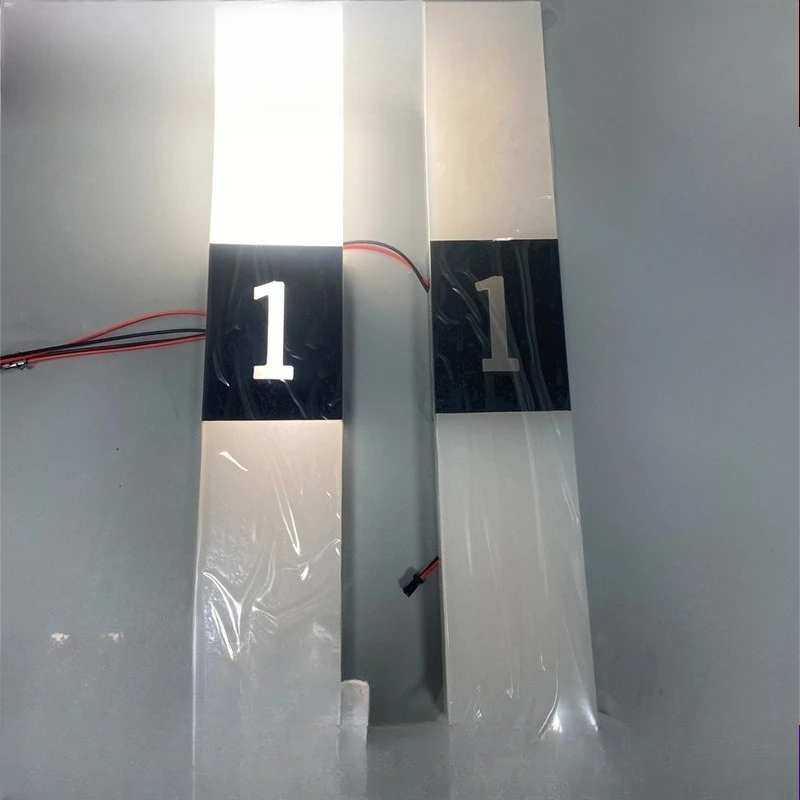 Install elevator arrival lights, floor display lights, indicator lights