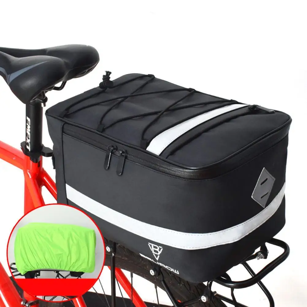 

8L/15L Bicycle Carrier Bag Rear Rack Bike Trunk Bag Luggage Box Back Seat Travel Waterproof Pouch