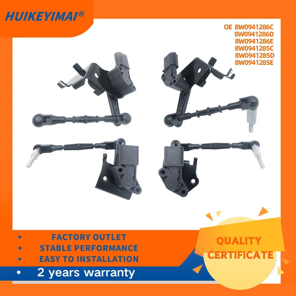 

8W0941285C 8W0941286C.1PCS Car Left /Right Air Suspension Height Level Sensor For AUDI A4 Avant S4 Quattro A5 S5 Cabriolet