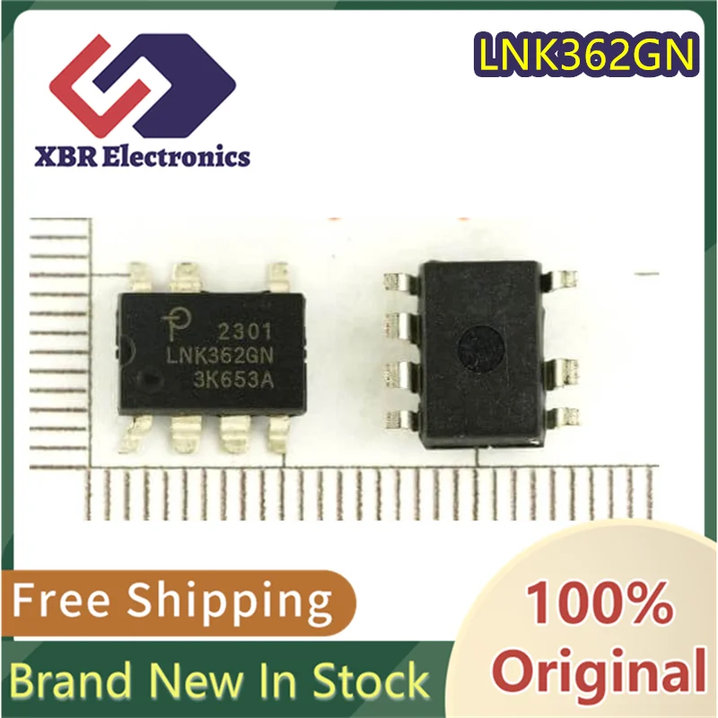 

(10/50 pieces) LNK362GN LNK362G LNK362 SMD 7-pin power drive management IC chip New original authentic spot