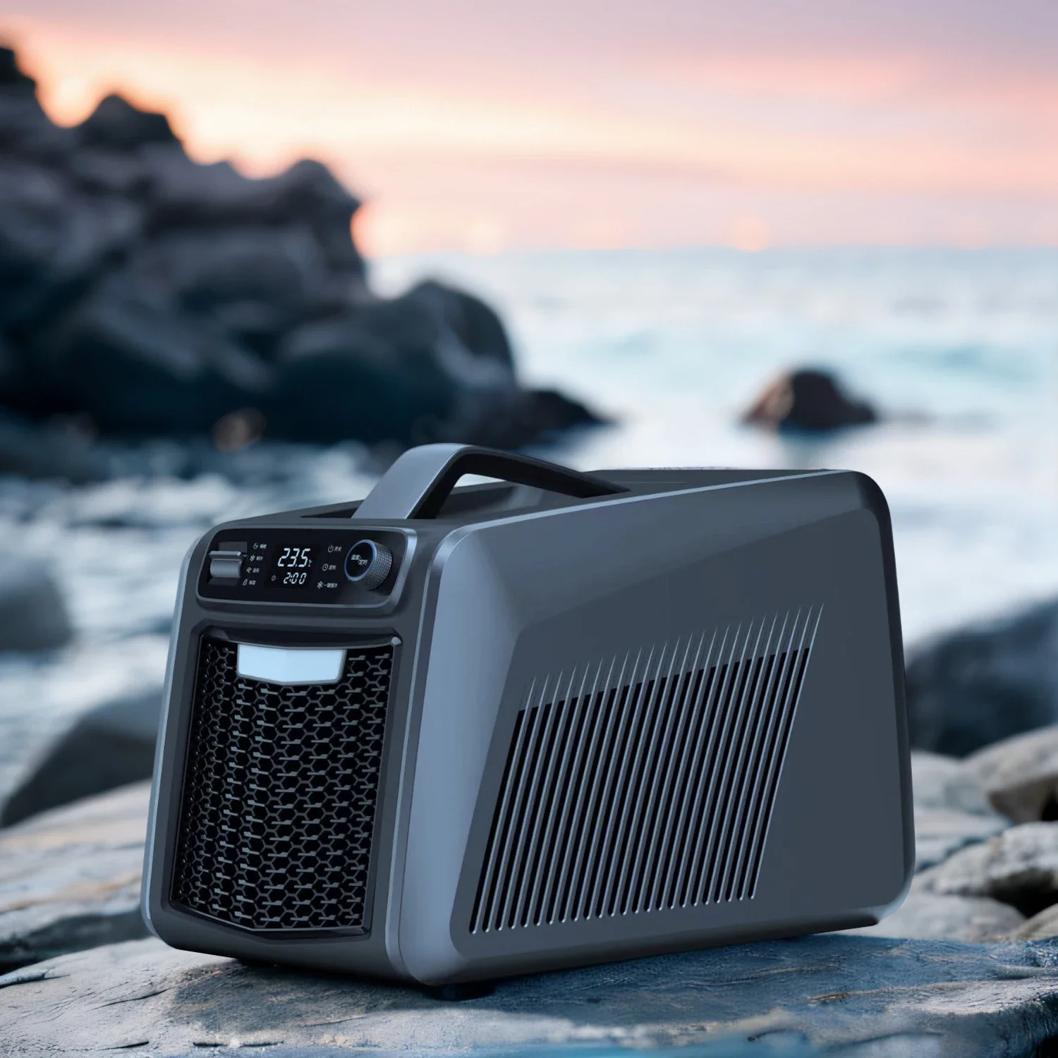 

Portable Air Conditioner Powerful Camping for House 3 Mode Powerful Cooling Air Ac with Handle