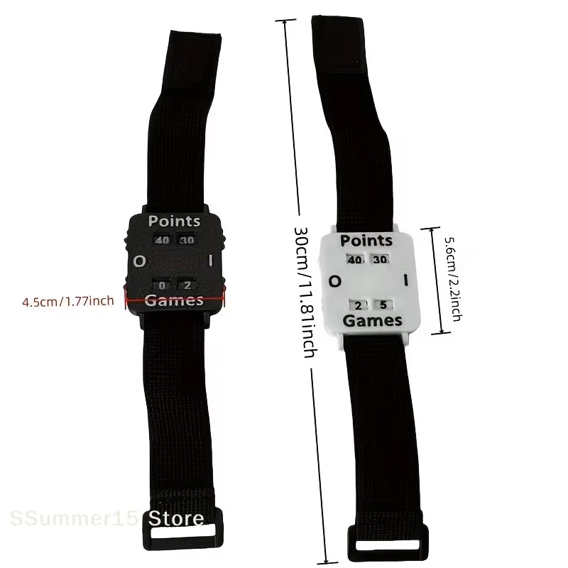 【R】Pulsera portátil para registrar puntajes de críquet/tenis/pádel, rastreador de puntajes instantáneo sin pérdida de memoria, adecuada para entrenadores, árbitros y jugadores