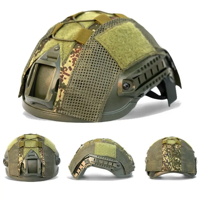 Tactical Helmet Fast PJ Type Airsoft Paintball Shooting Wargame ABS Helmets Combat Head Protective Gear