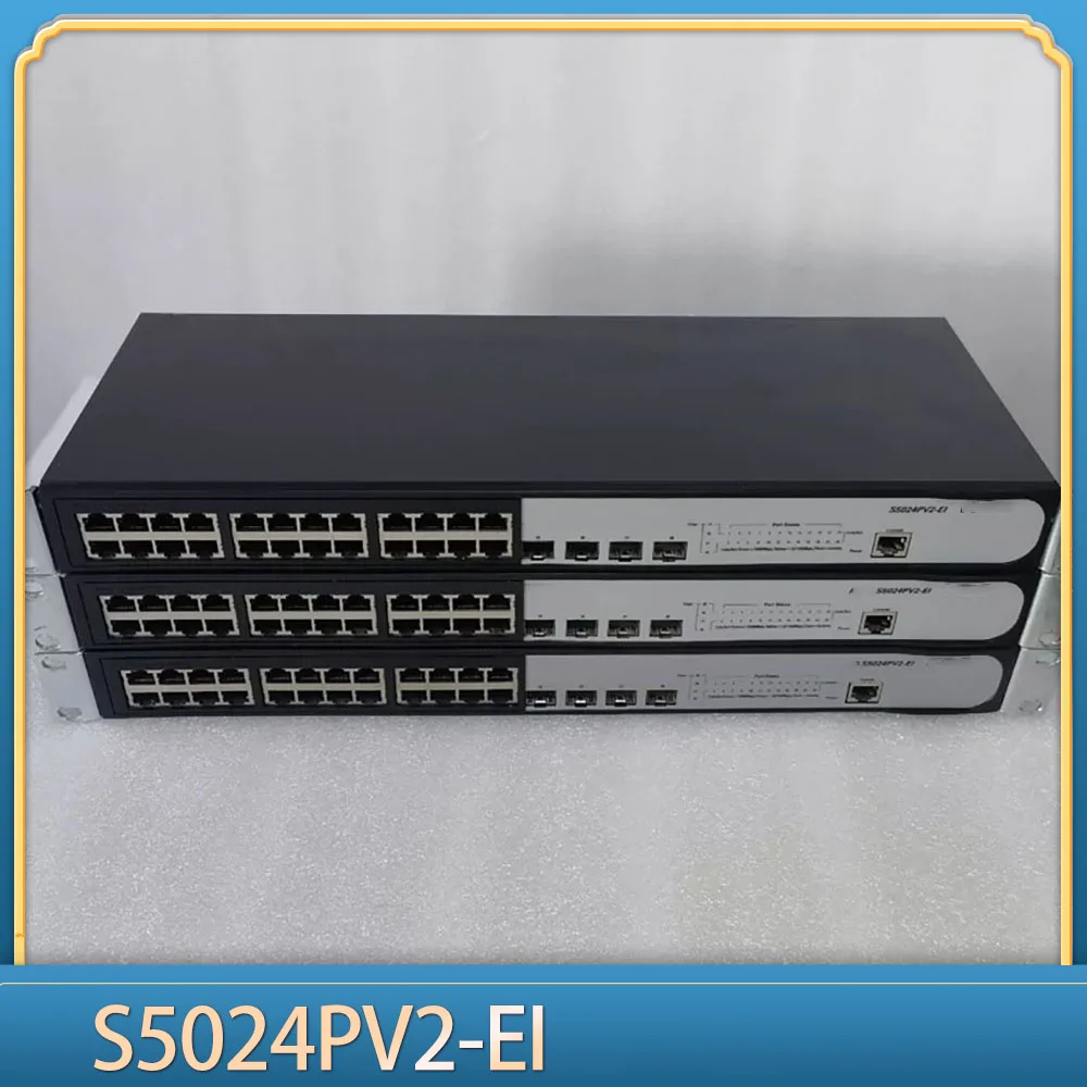 1pcs 24-port Full Gigabit Management Switch S5024PV2-EI