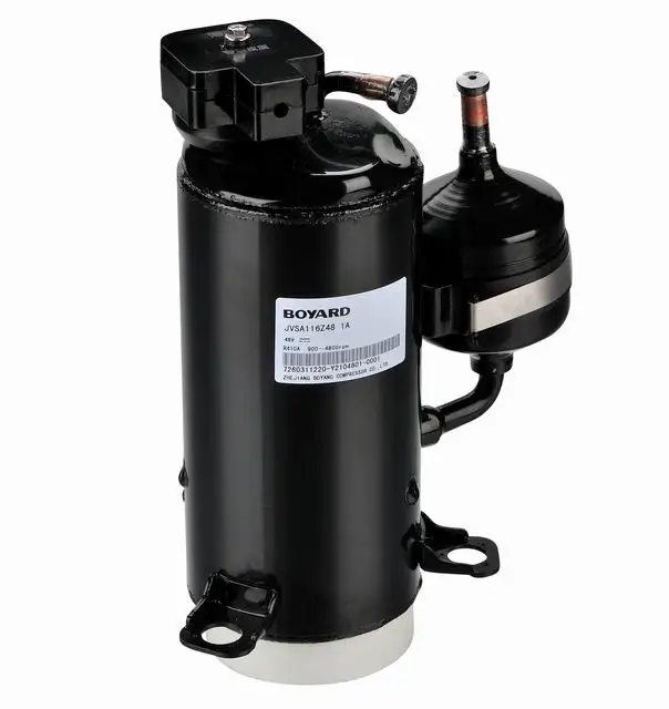 Zhejiang Boyard R134a 24v 48v Dc air Conditioner Compressor Ac Compressor 3000W for 100% Solar air Conditioner in Communication