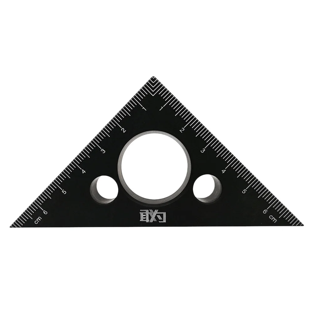 

Measuring Tools & Ladders Metal Rule Square Professional Ruler Triangular Carpenter Woodworking Rulers Alloy