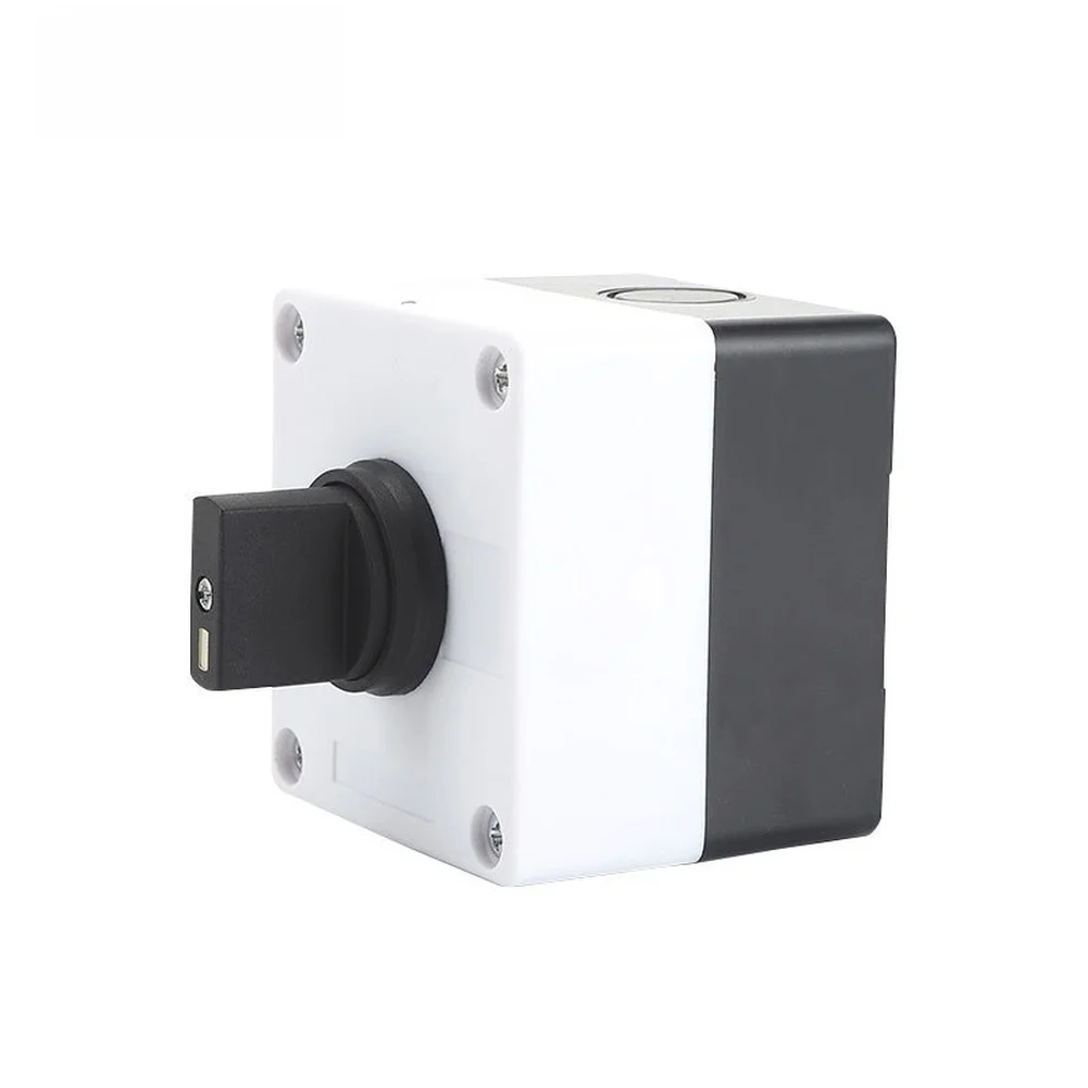 Waterproof Single Hole Rotary Switch 3 Position Changeover Switch 20A for Industrial Electrical Systems IP Rated