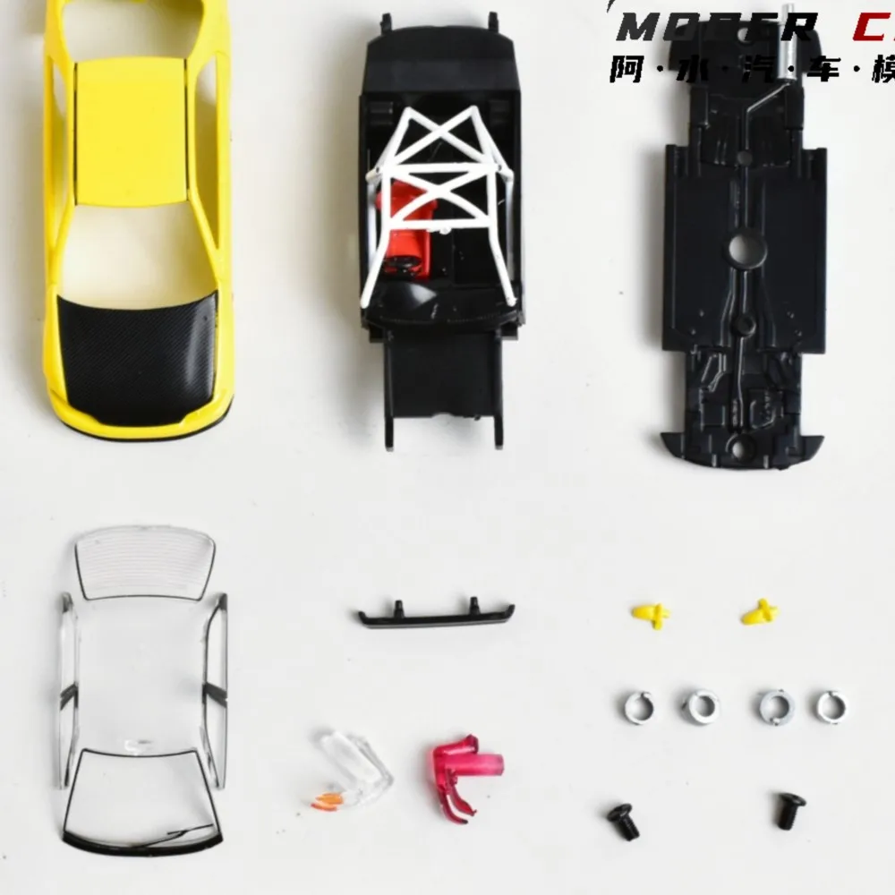 بناء محرك 1:64 هدايا للمراهقين EG9 AE86 Diecast نموذج سيارة