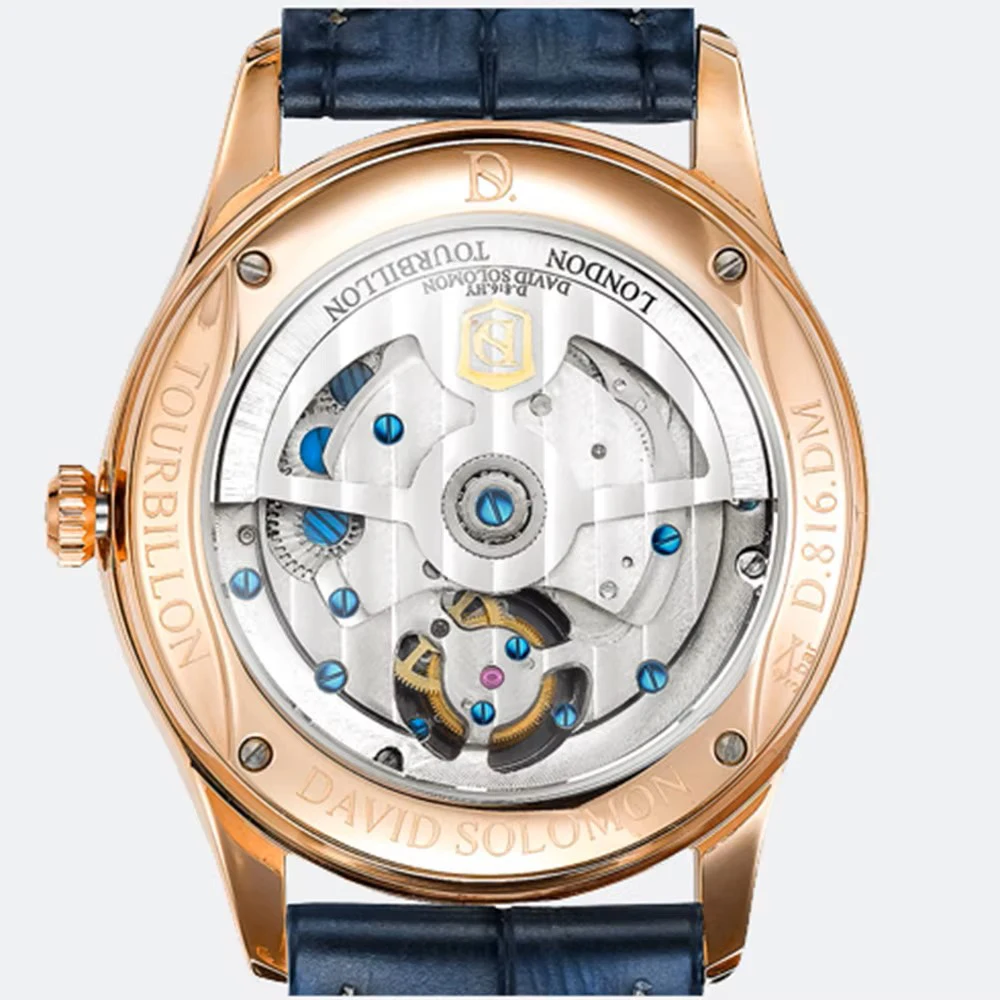 Orologio automatico Tourbillon di lusso orologio da polso meccanico a carica automatica moda 40mm orologi zaffiro in acciaio inossidabile Reloj