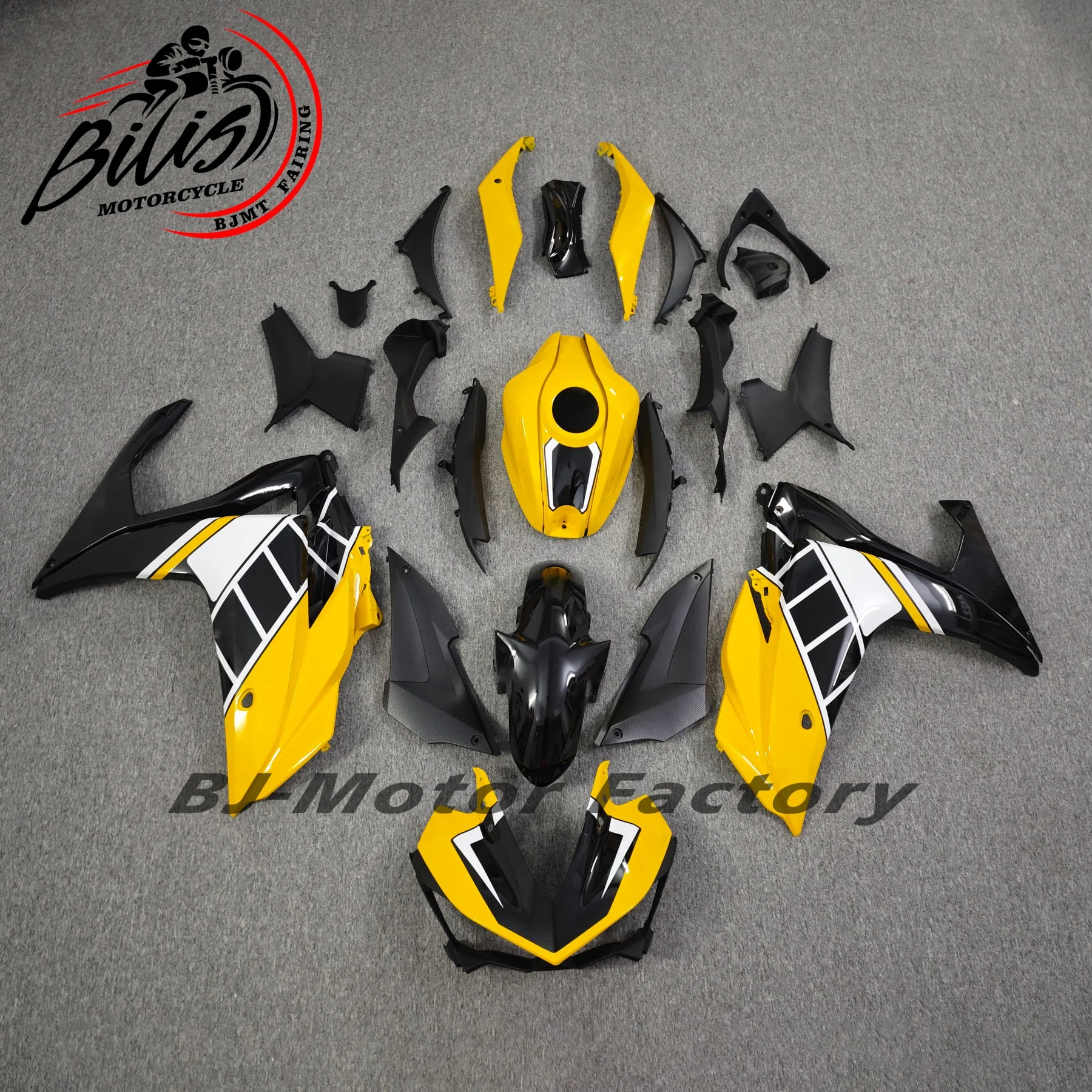 Motorcycle Fairing Kit for Yamaha R25 15-18 Years R3 2015 2016 2017 2018 Body fairing Bright Black Red