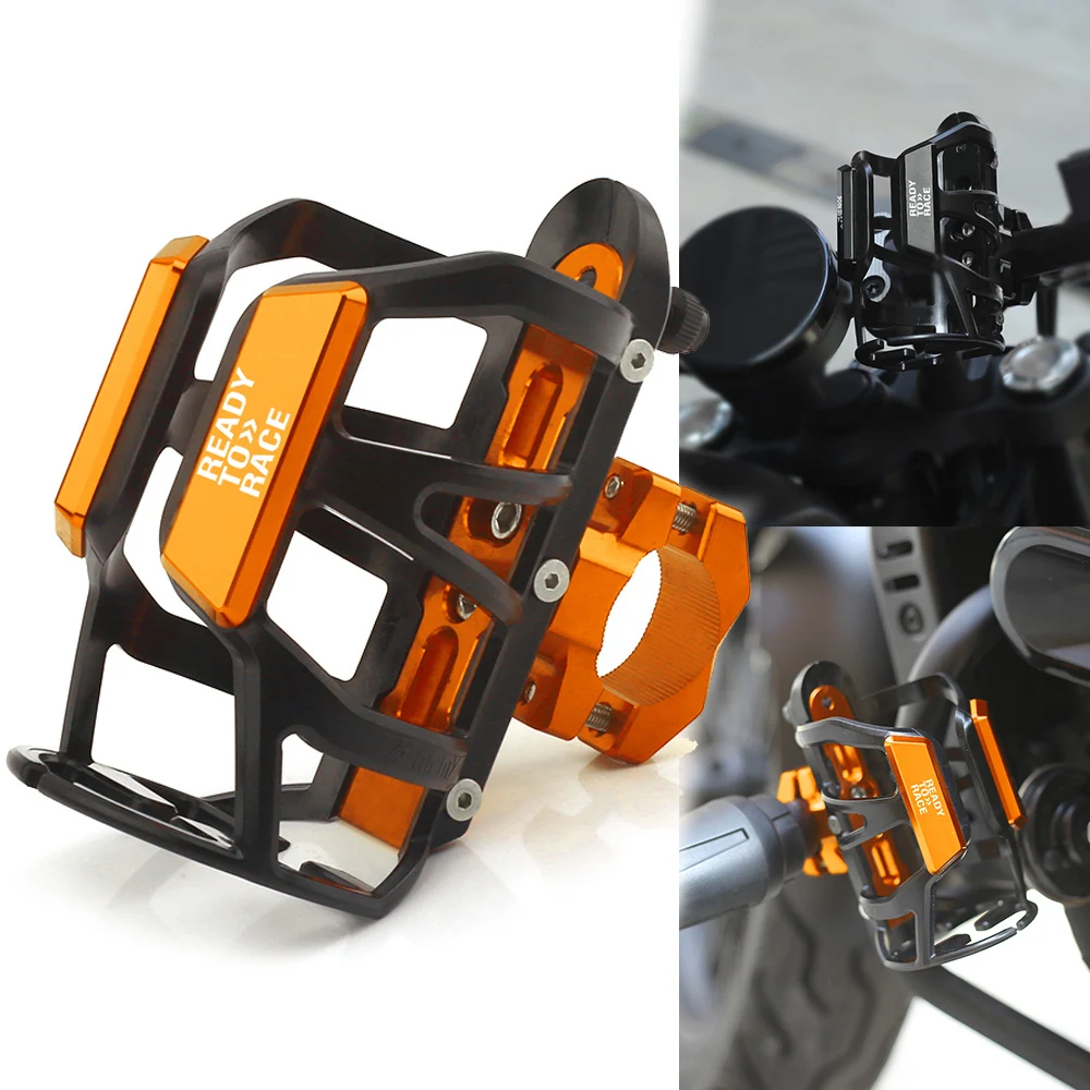 For KTM 390 790 1050 1090 1190 890 ADV 1290 Super Adventure Rc390 Motorcycle Water Bottle Drink Cup HolderCage  Parts