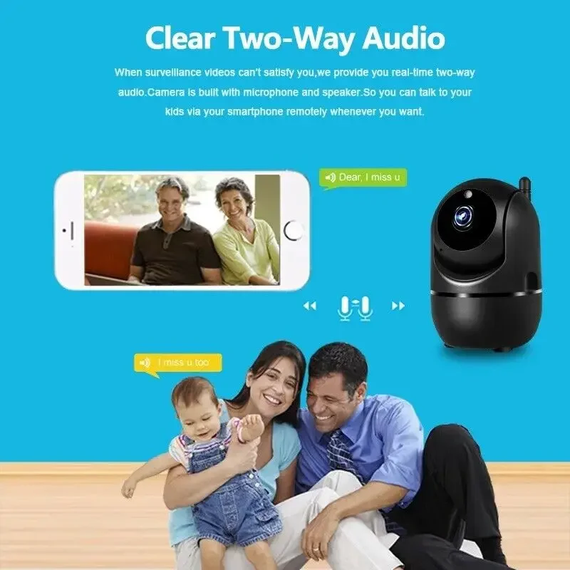 Original  1080P Cloud HD IP Camera WiFi Auto Tracking Camera Baby Monitor Night Vision Security Home Surveillance Camera