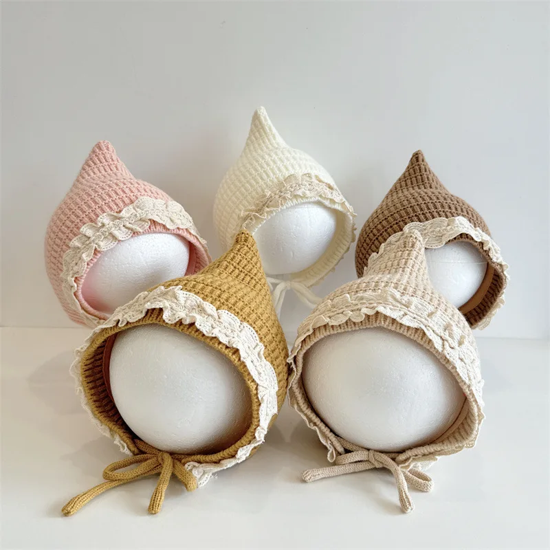 

Baby Hats Autumn/winter Baby Boys Girls Knitted Hat Toddler Knit Woolen Hat Children's Ear Protection Hats Infant Kids Warm Cap
