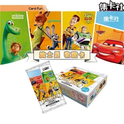 Tot Story Adventure Sets Sail Pixar Animated Films Zootopia The Good Dinosaur Cars Collection Card Genuine Full Set Trading Card