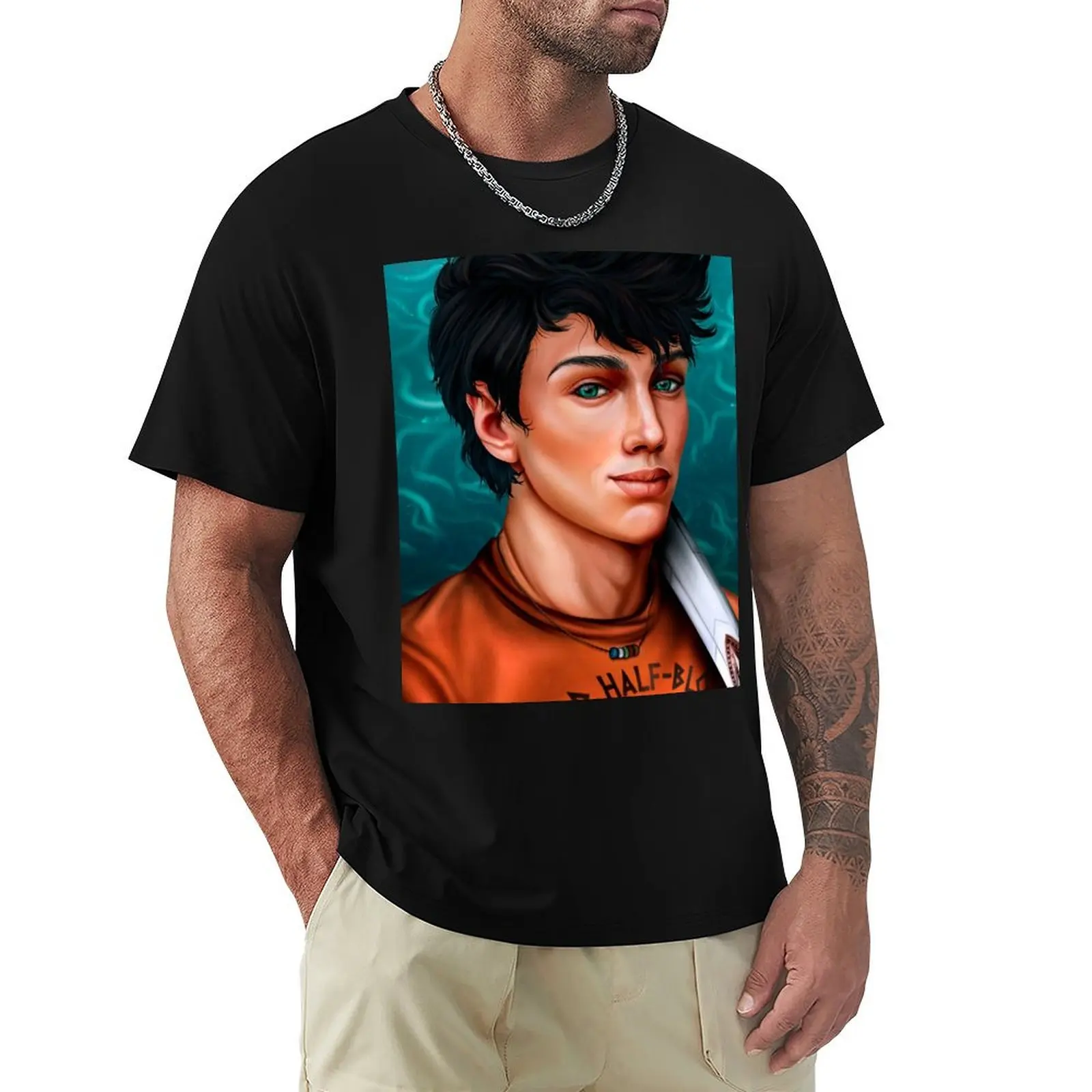 

Percy jackson T-Shirt funny costumes graphic t shirts anime shirts men