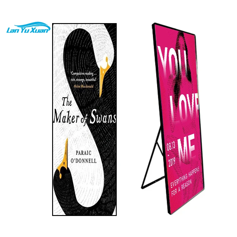 

Indoor advertising poster LED screen P1.9 P2 P2.5 P3mm Floor Standing LED Display Digital LED Panel Poster