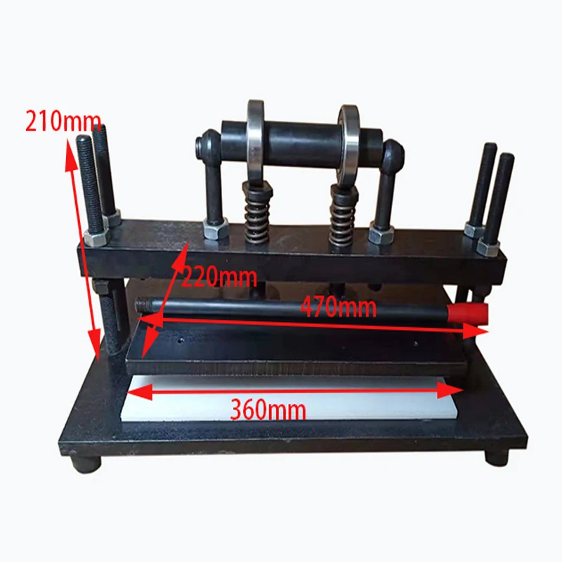 

Manual die-cutting machine Small knife die Pressure stamping machine Jack cutting leather fabric blanking cutting press