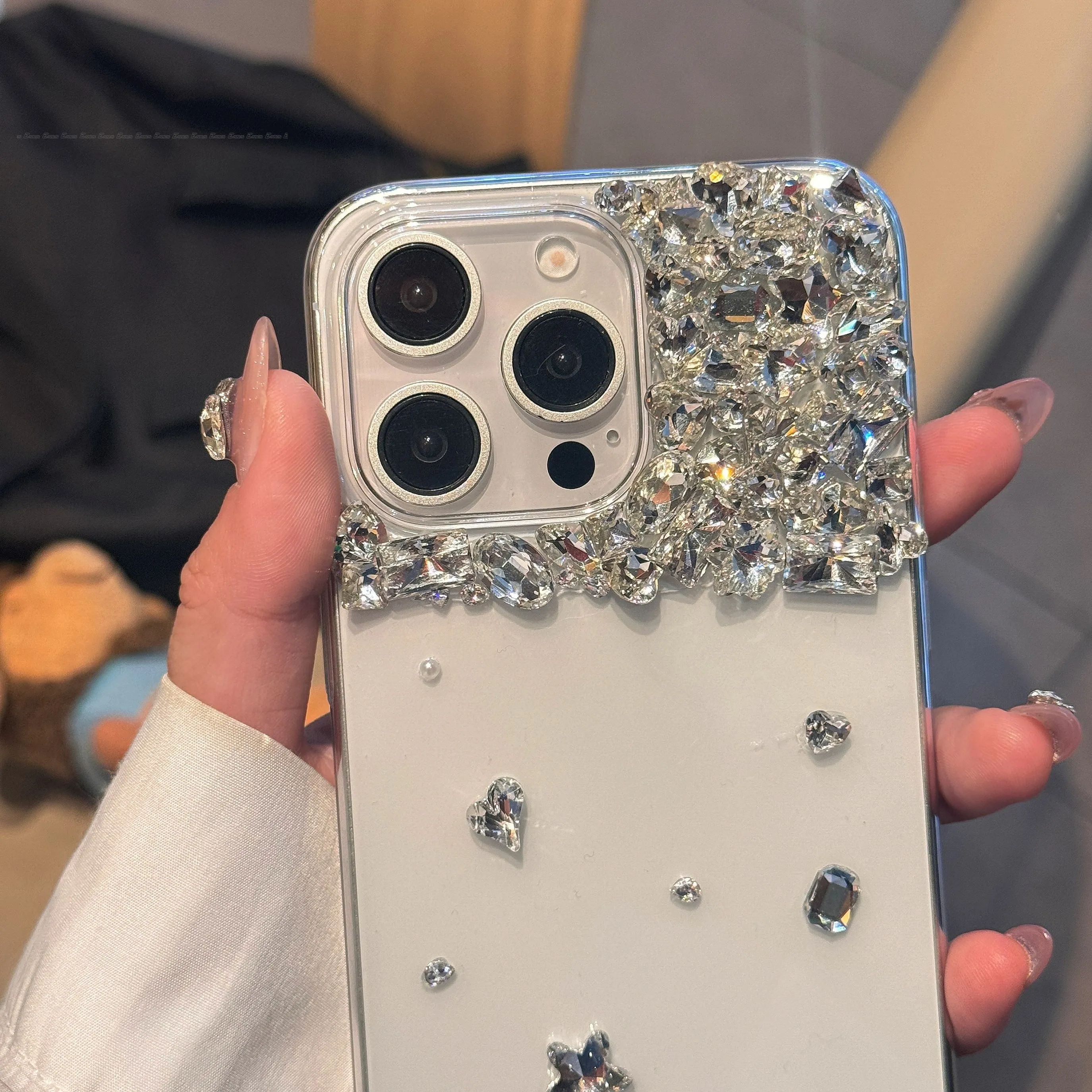 الفاخرة بلينغ الماس لامعة ل Redmi K20 K30 K30s K40 K40s K50 الألعاب برو فائقة السرعة اليدوية الصلب PC الغطاء الخلفي جراب هاتف