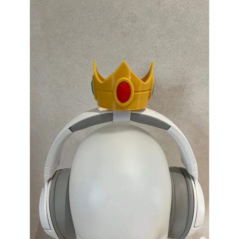 Royal  Crown Headphone Accessory – Universal Fit Headset Topper for Streamers, Cosplayers & Gaming Enthusiasts