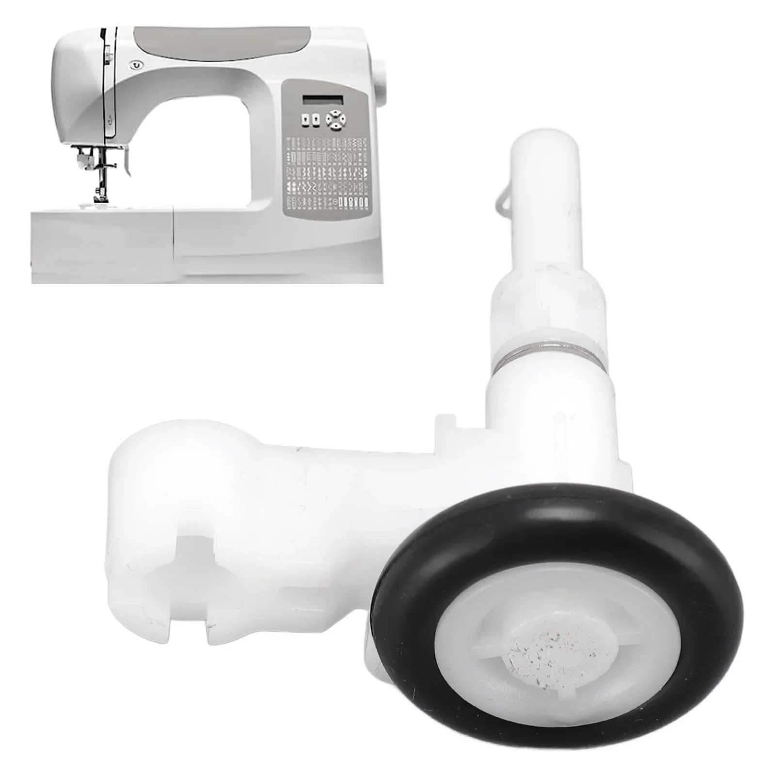 Bobinadora de repuesto con manivela para máquina de coser, conjunto de bobinadora para 6180, 6160, 5400, C5200, 5560