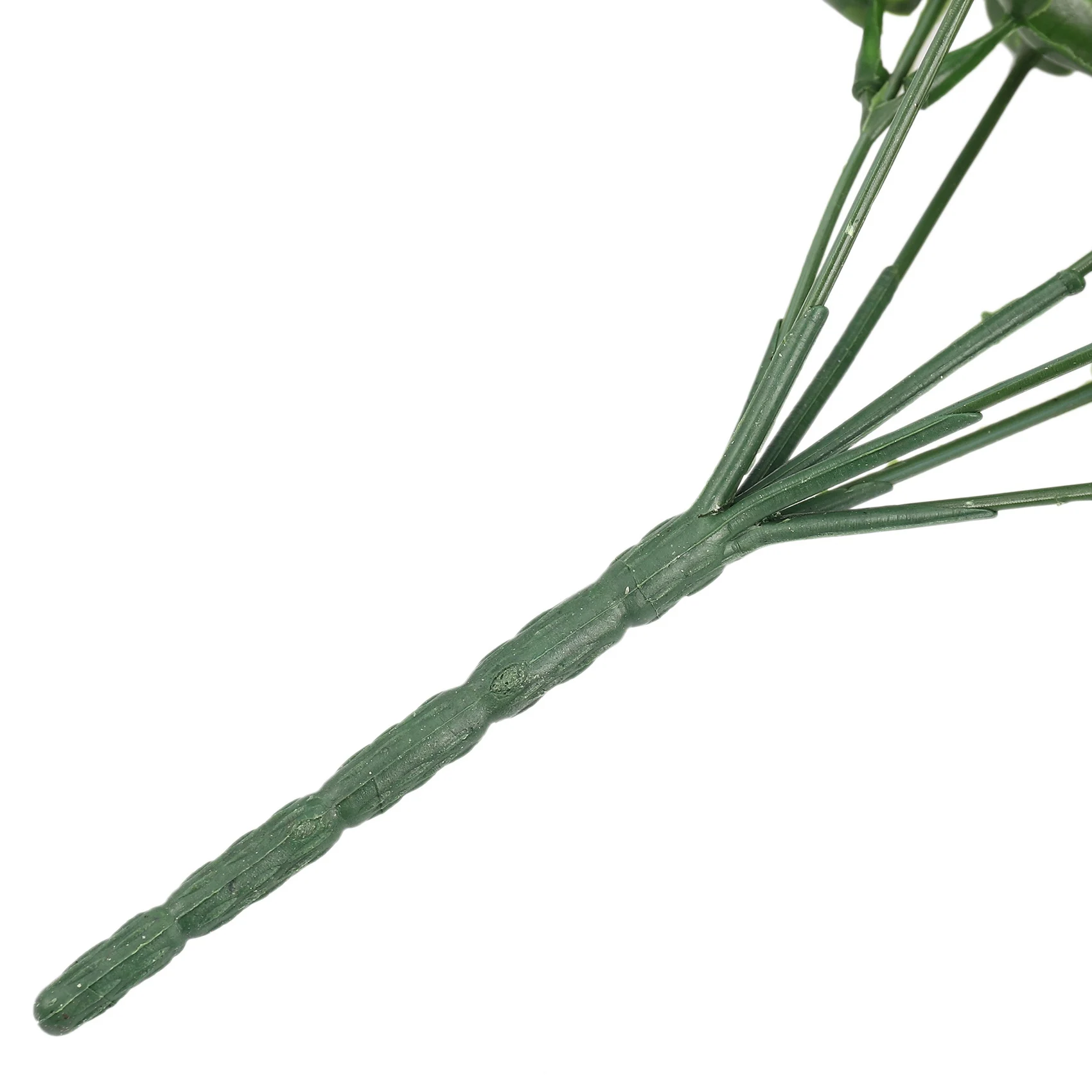 THIVN-24Pcs Artificial Flowers Outdoor Uv Resistant Plants, 8 Branches Faux Plastic Greenery Shrubs Plants Indoor Outside