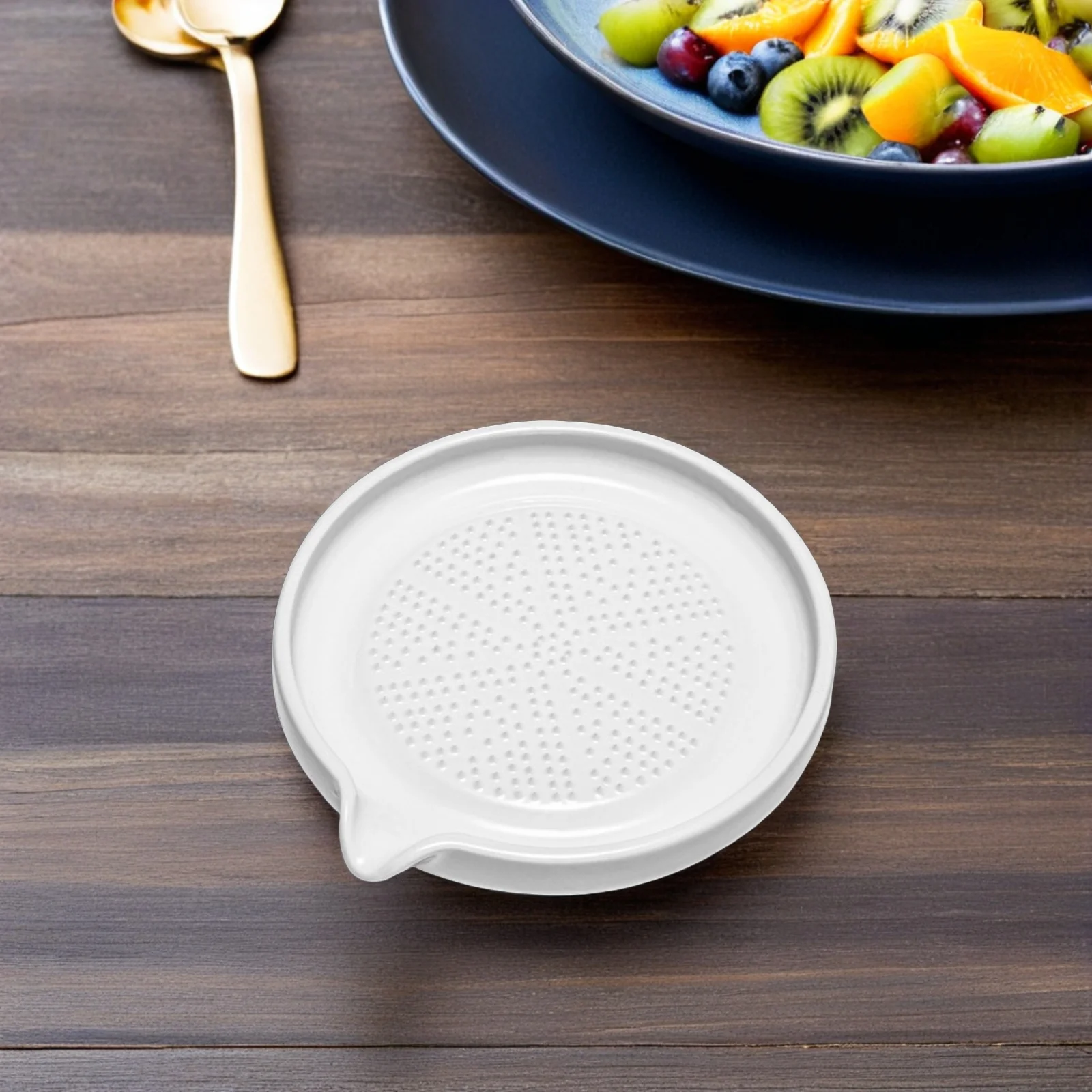 السيراميك المطبخ الثوم طحن لوحة كسارة الطعام أداة الفاكهة مهروسة الطبخ أداة اليد مبشرة متعددة الأغراض