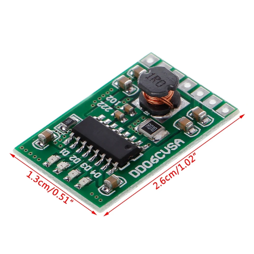 Módulo indicador da proteção da bateria do lítio, carga e descarga (impulso), 3.7V, DD06CVSA, 2.1A, 5V, 3 PCes