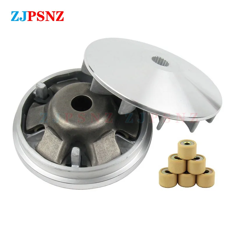 Motorcycle Belt Pulley Driven Wheel Clutch Assembly For GY6 125cc 150cc Moped Scooter Spare Parts Disc Pressure Plate Assembly