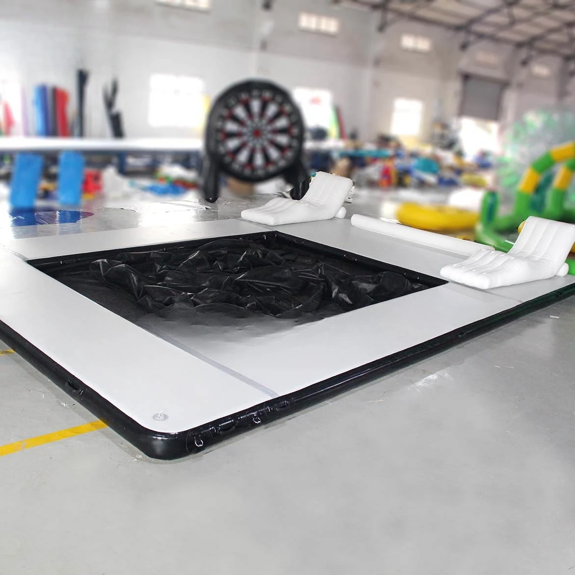 Floating Luxury Yacht Inflatable Leisure Island Marina