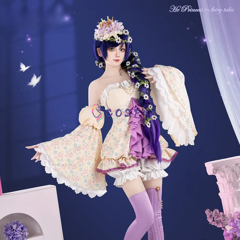 

Anime LoveLive! Nozomi Tojo Cosplay Costume Halloween Party Gorgeous Lovely Uniform Accessories Props Complete Set