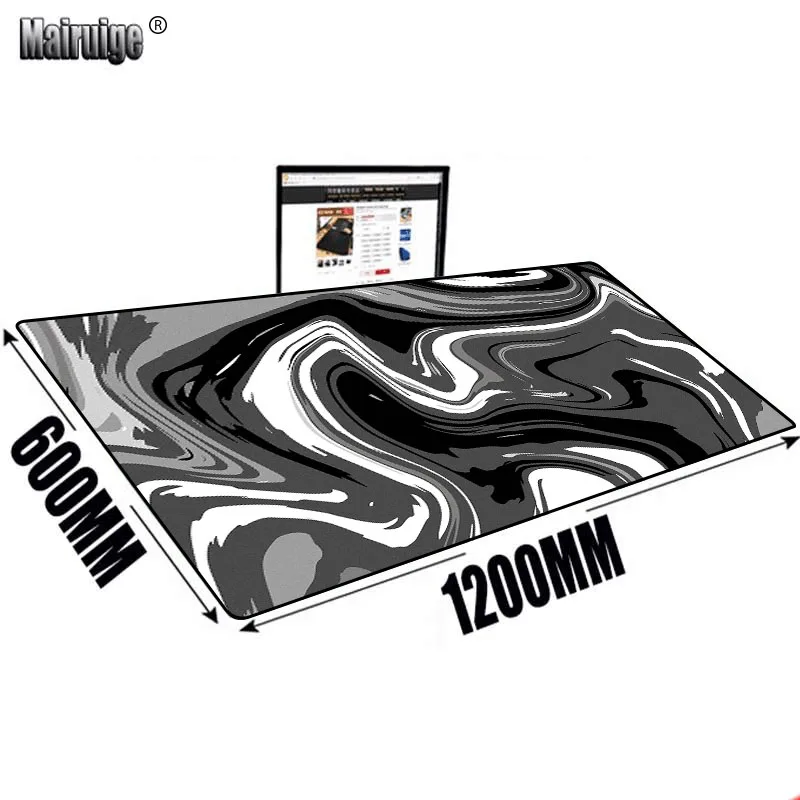 

Large Mat Mouse Pad Fluid Art Extended Pad 140X70CM Anti-slip Desk Setup Accessories Computer Mat Pc Gemer Desk Mat Mouse Mat