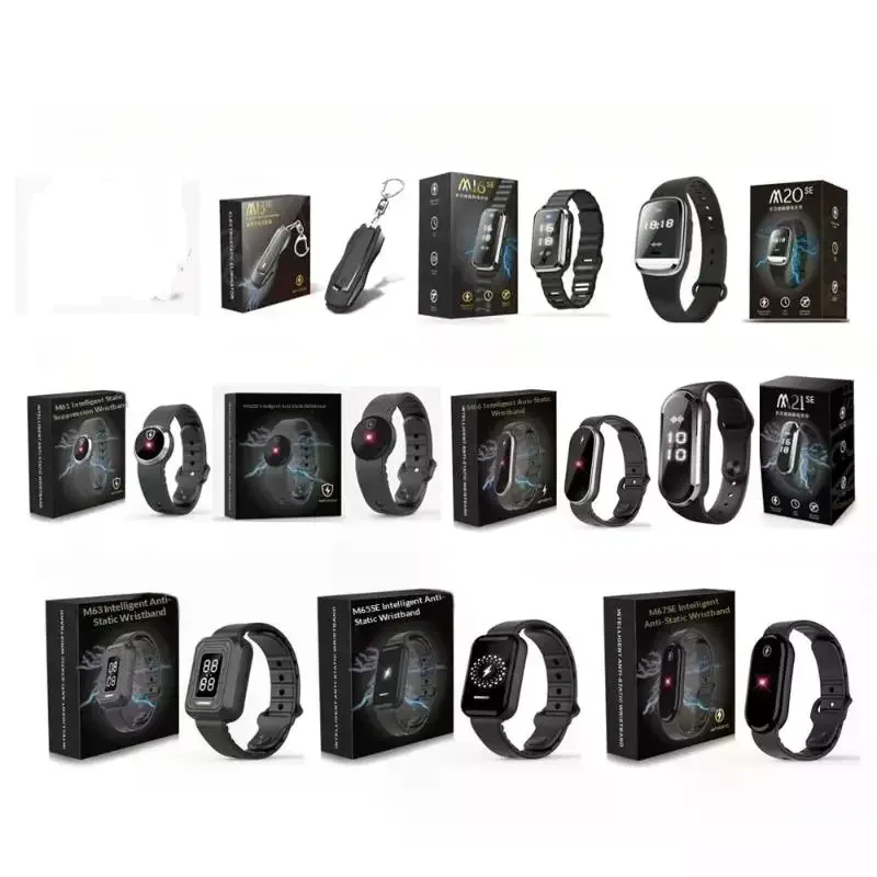 One Unit of Portable Adjustable Silicone Bracelet for Adult, Smart Wireless Static Elimination