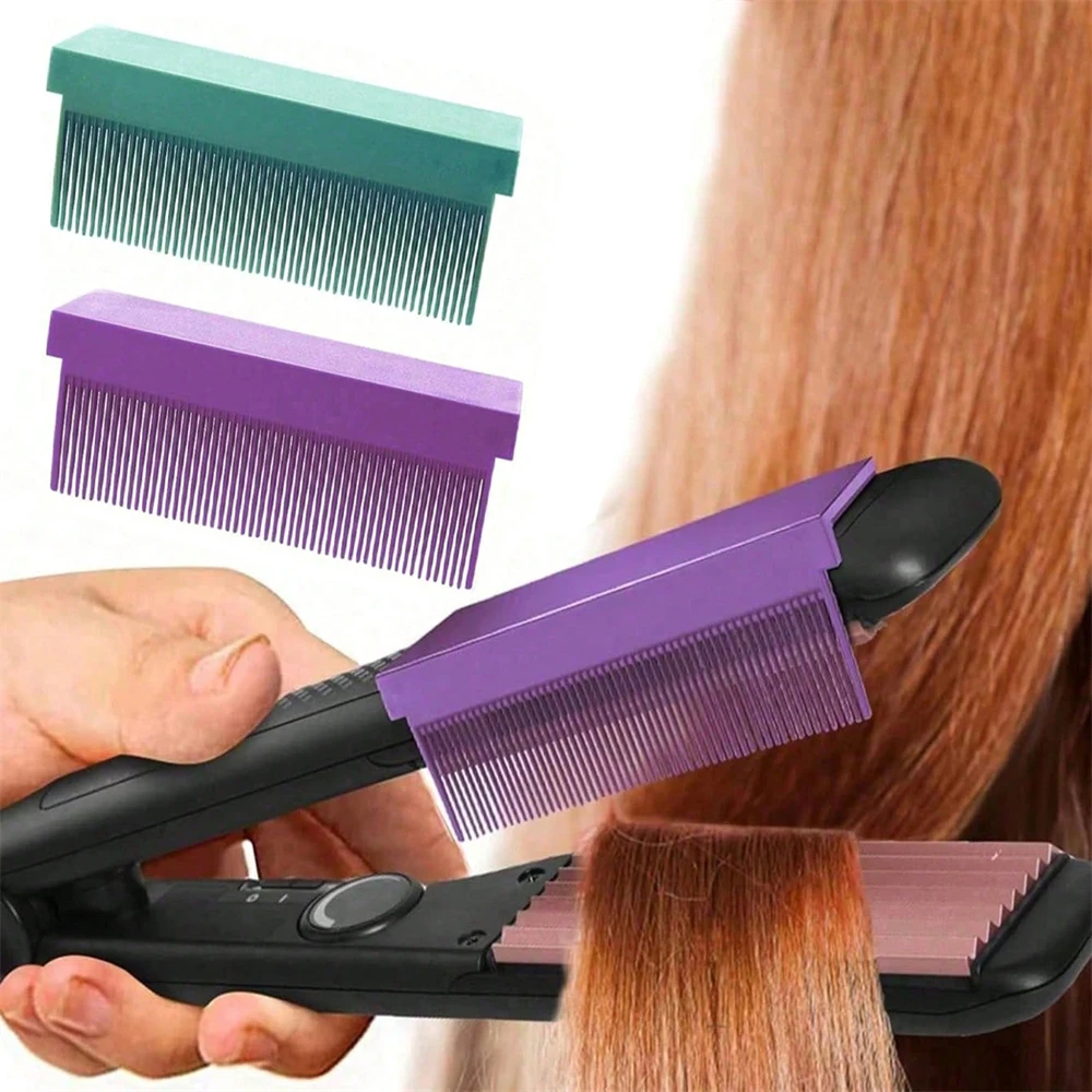 1pc Straightening Comb For Hair Flat Comb For Great Tresses Hair Straightener For Knotty Hair Styling Comb Hair Comb
