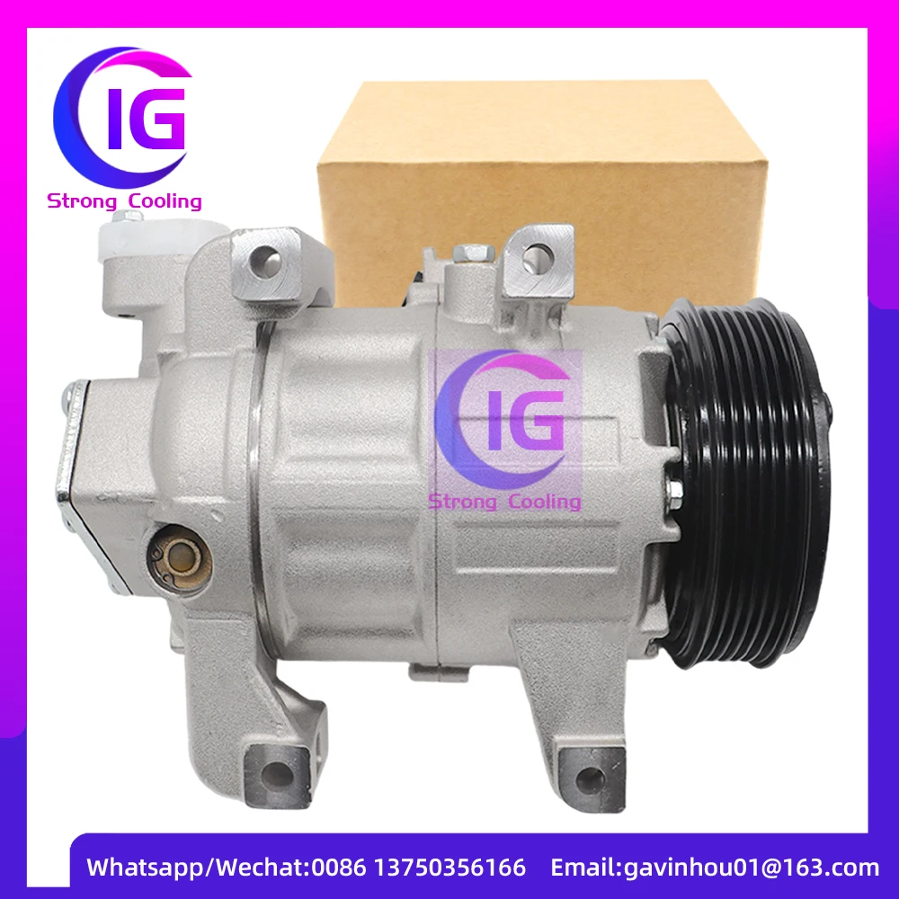 جديد A/C التيار المتناوب ضاغط لنيسان ألتيما 2.5L 2013-2017 VCS-141C 926003TA2D 926003TA2E 926003TA2B 926003TA2C 6513072 7513072 #4