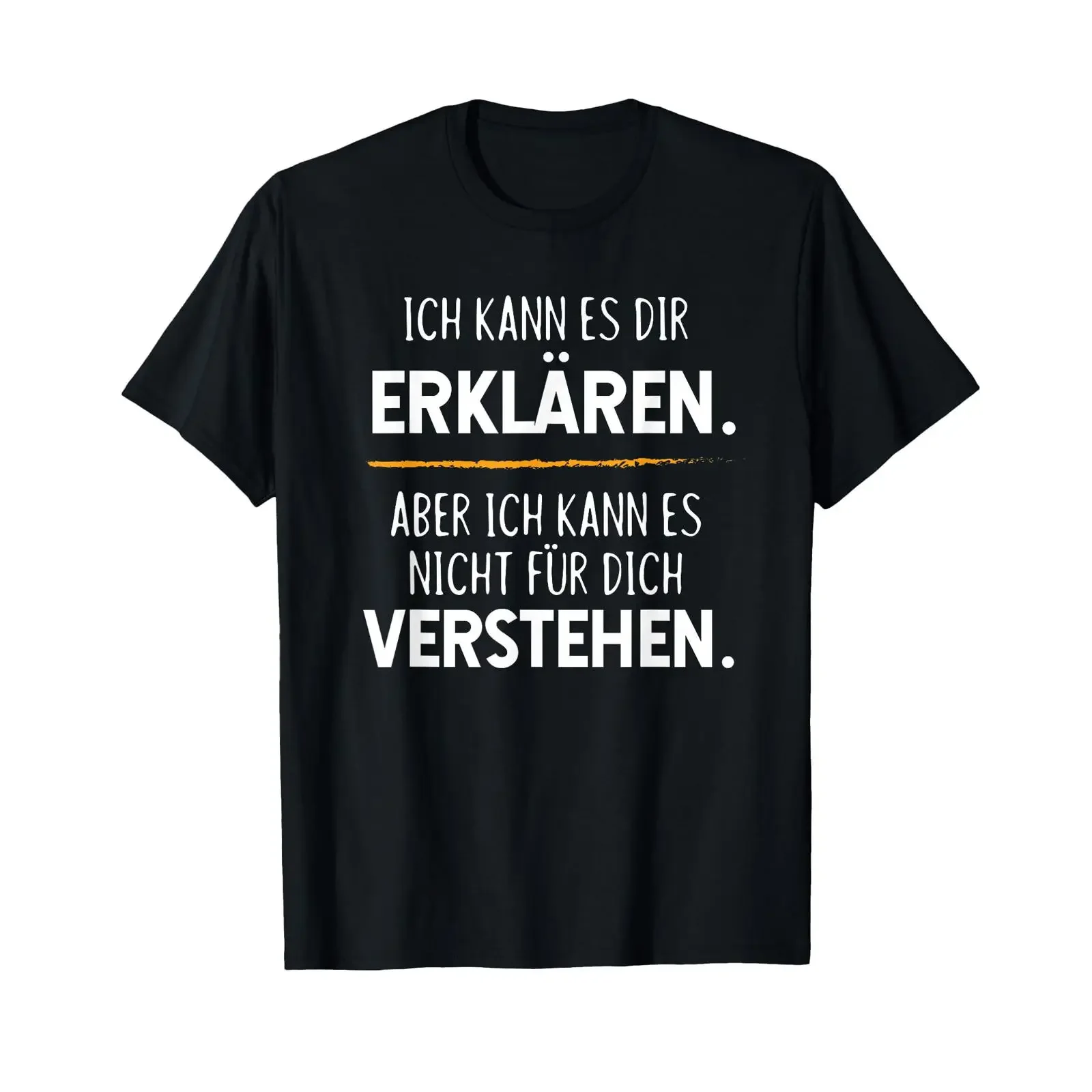 I can explain it to you but won't understand for T shirt vintage Washed homme Breathable Soft streetwear Unisex Stylish