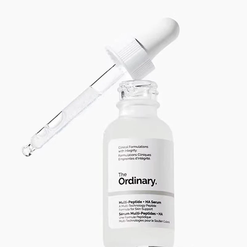 Suero multipeptido + HA 30 ml de complejos de ácido hialurónico y aminoácidos para ayudar a mejorar la apariencia de firmeza y elasticidad