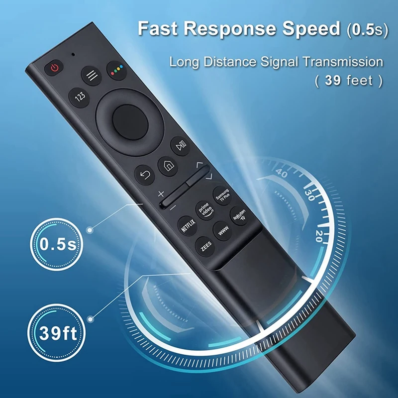 Niversal For Samsung Smart TV Remote Control,Infrared Samsung Remote Control With Netflix, Prime Video, Samsung TV Plus