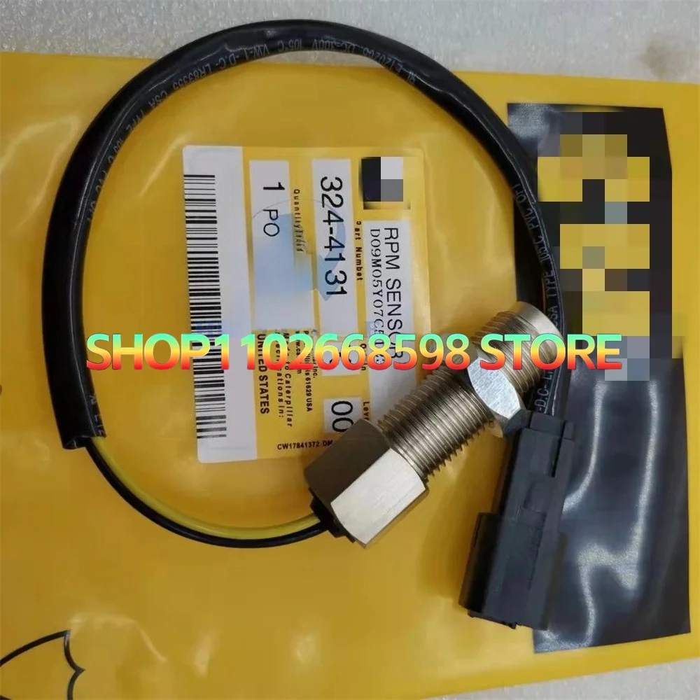 High Quality of Engine Part Excavator Revolution Speed Sensor 324-4131 3244131 For Caterpillar E320D E320C E320B