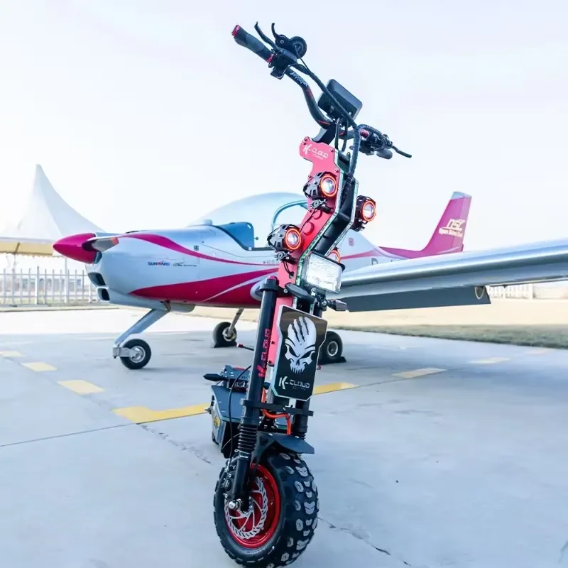 Direct EU USA UK Warehouse 10000W 8000W Adult High Speed Off-Road 14 Inch 72V Electric Scooter for Adults