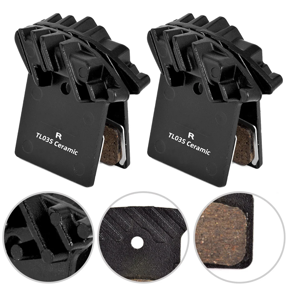 

Колодки дискового тормоза с задней пластиной из сплава для охлаждающего плавника для горного велосипеда для улучшения рассеивания тепла