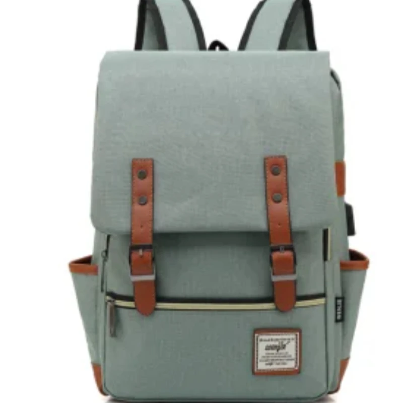 1PC Vintage Unisex Oxford Waterproof Backpacks Large Capacity Men Travel Bag Women Students School Books 16 Inch Laptop Backpack