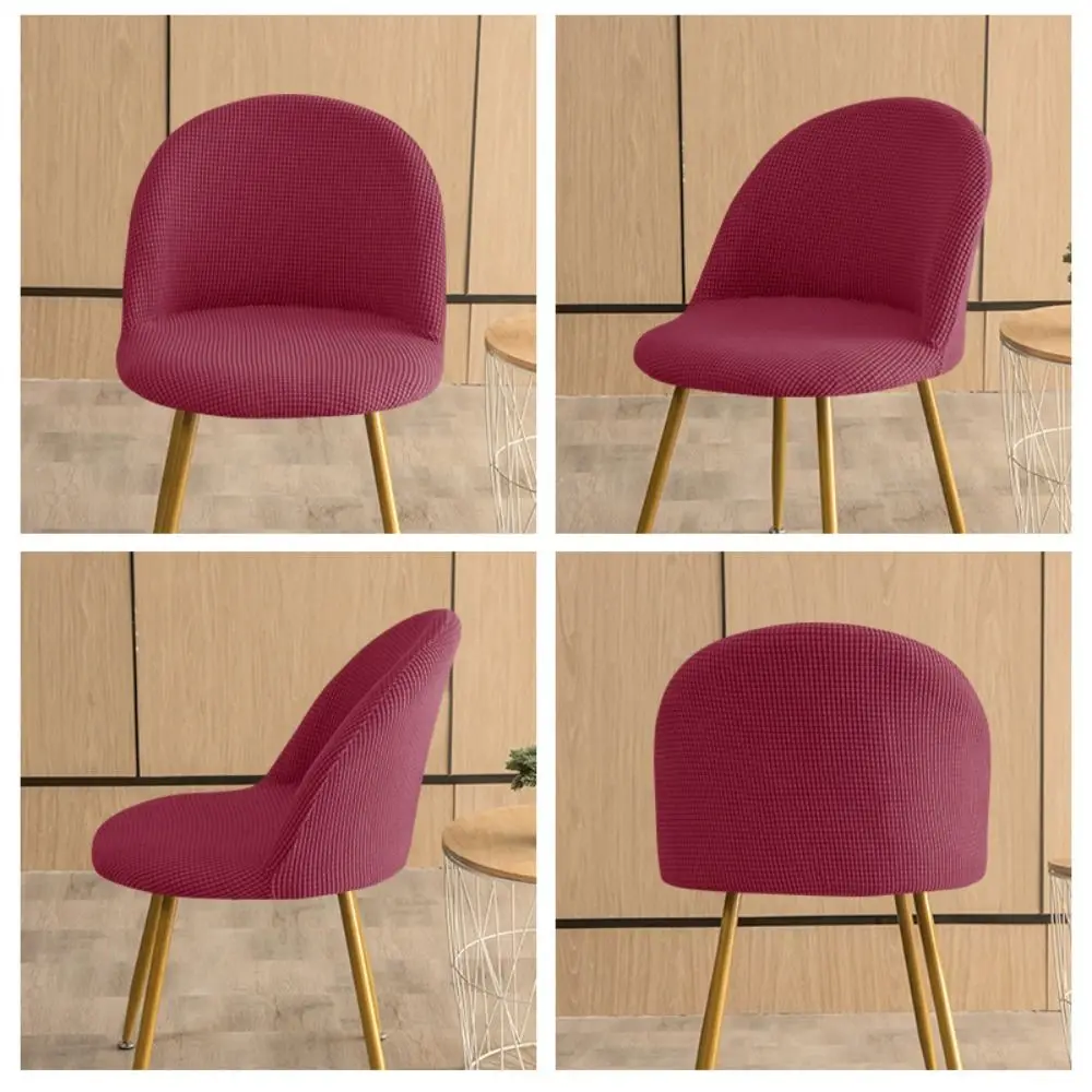 Fashion Dacron Duckbill Chair Cover Multicolor Elastic Small Stool Slipcovers Dining Chairs Covers Dining Room