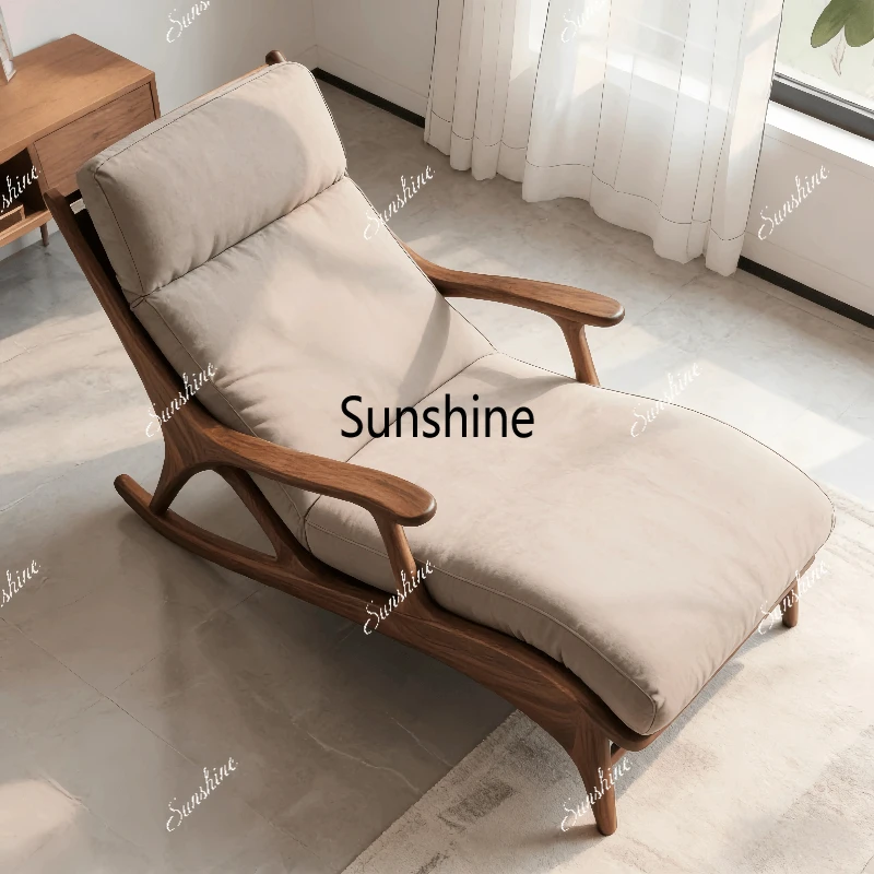 

New Chinese style, concubine chair solid wood living room, sofa living room balcony