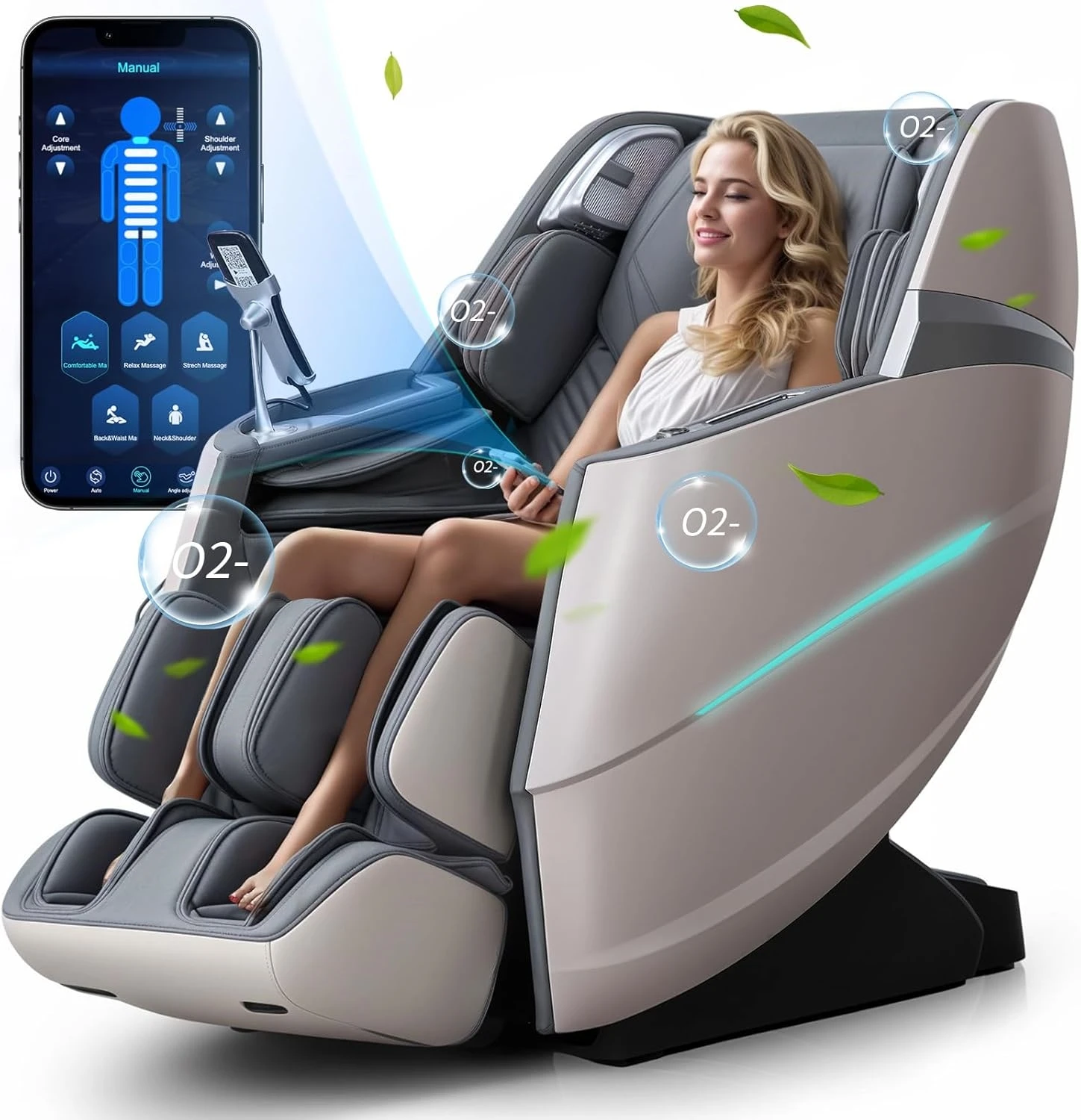 Massage Chair Bestselling Full-Body Airbag Massage Chair Smart Zero Gravity Design for Home Office Use comfort and Stress