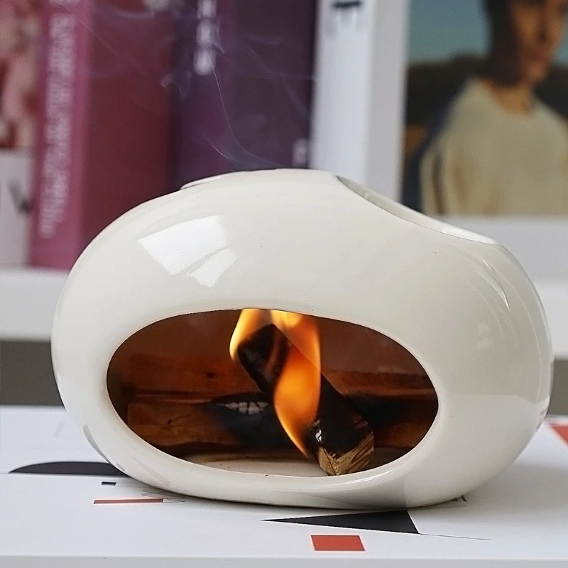 

Nordic Cerc Palo Santo Holder Peru Holy Wood Tray Лампа для благовоний Декоративные аксессуары Современное простое украшение для дома