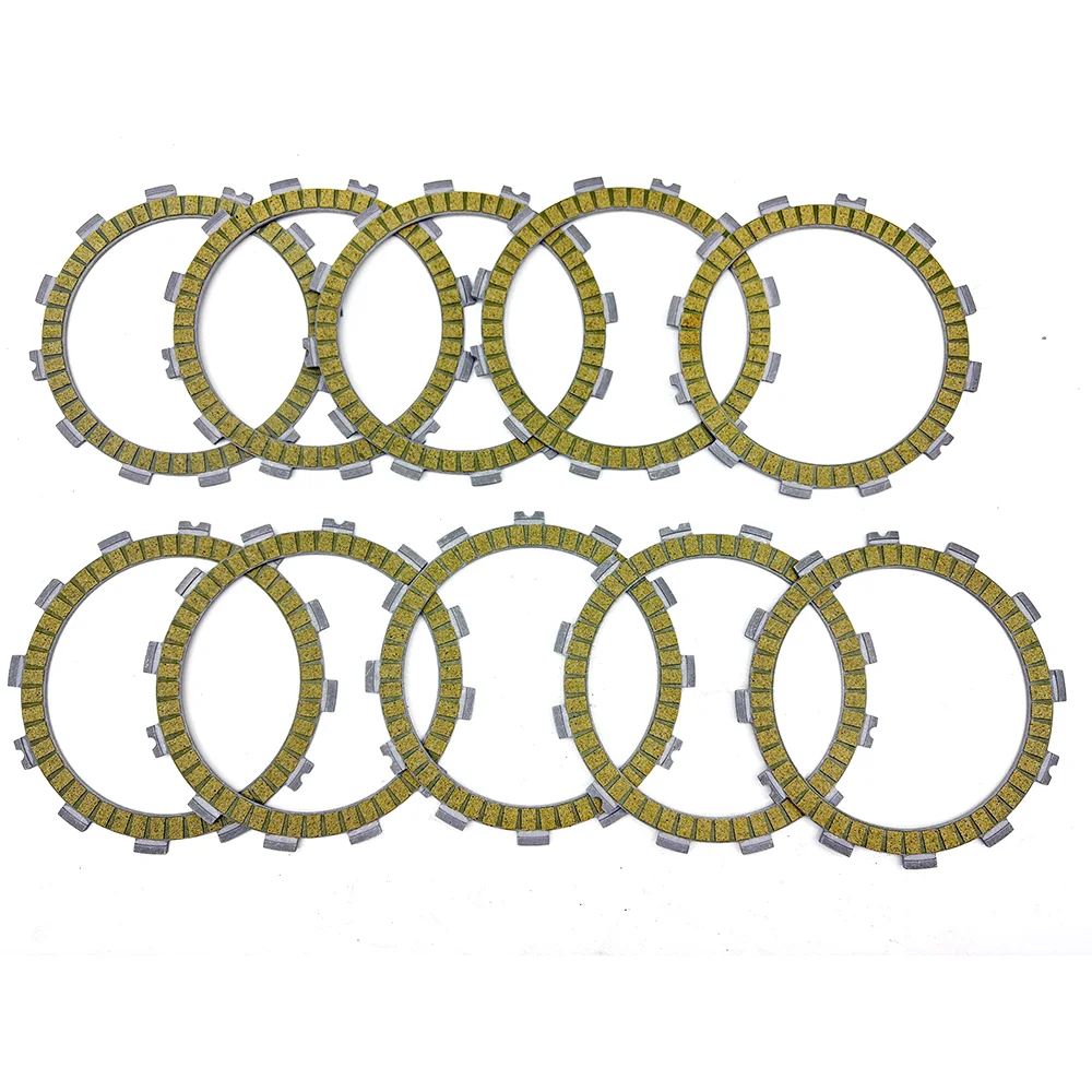 For Kawasaki ZX-10R ZX10R 2004-2017 Motorcycle Accessories Engine Parts Clutch Friction Disc Plates Kits 10 PCS view 2
