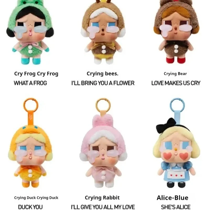 

Ins Pop Mart Crybaby Crying Again Series-Vinyl Face Blind Box Toys Kawaii Anime Action Figure Surprise Mystery Box Dolls Girls