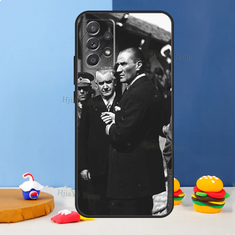 Mustafa Kemal Ataturk Case For Samsung A54 A34 A14 A13 A23 A33 A53 A73 A51 A71 A72 A12 A22 A32 A42 A52 Back Cover