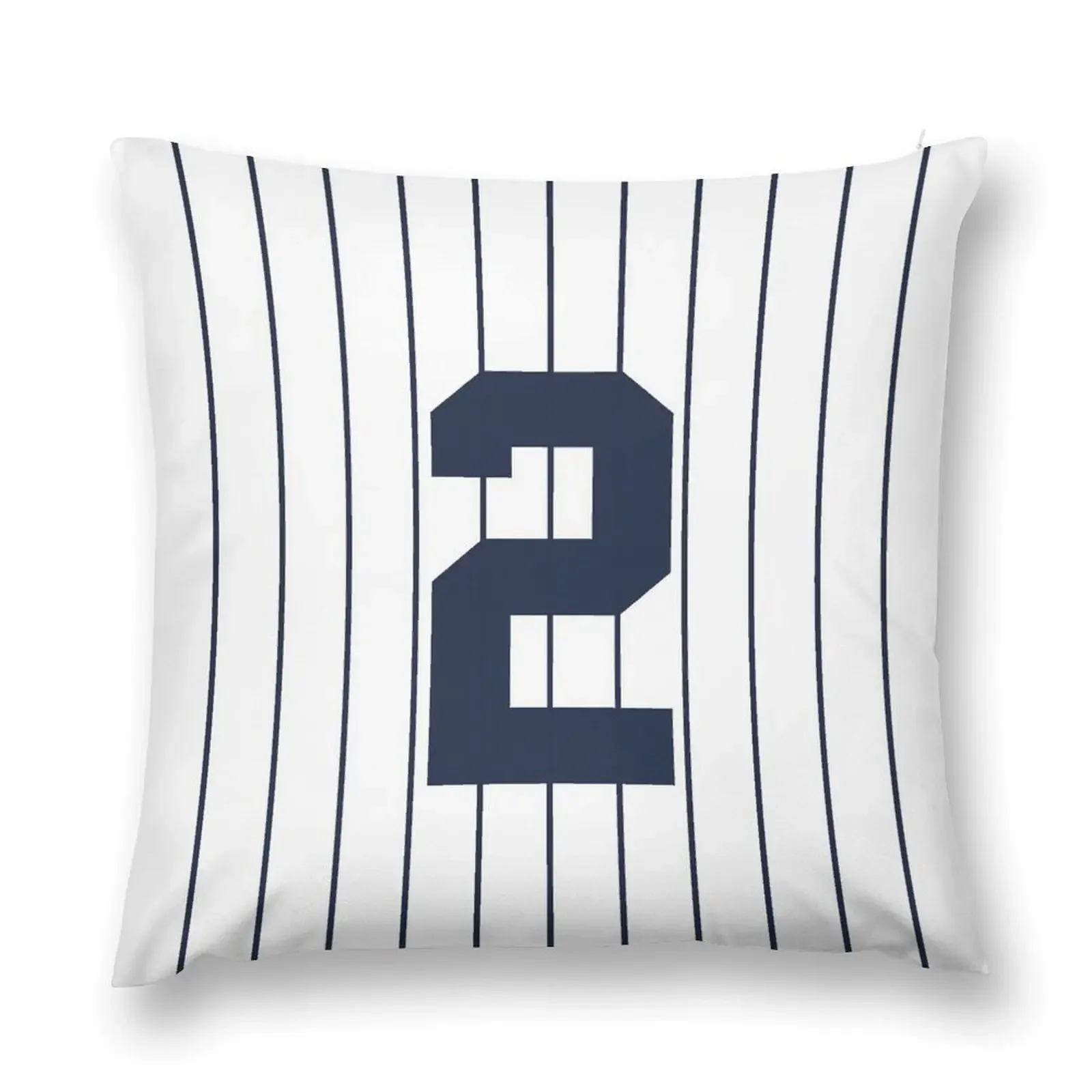 

Number 2 Pinstripe Design Throw Pillow luxury home accessories christmas supplies pillow